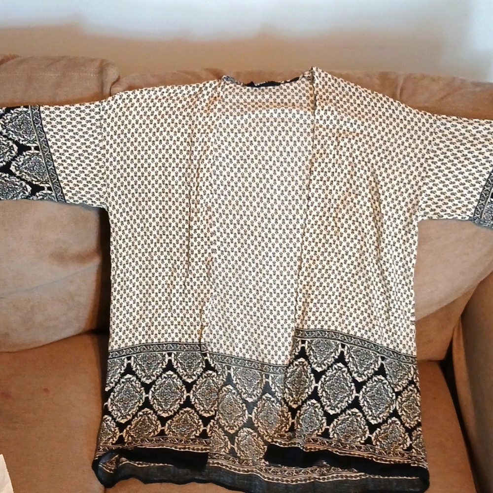 Women's M open front oversized cardigan